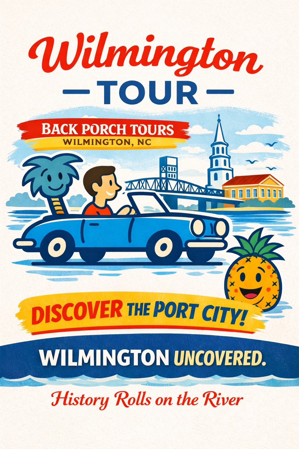 3-Hr: Experience Wilmington, NC - Private Driving Tour of the "Port City"