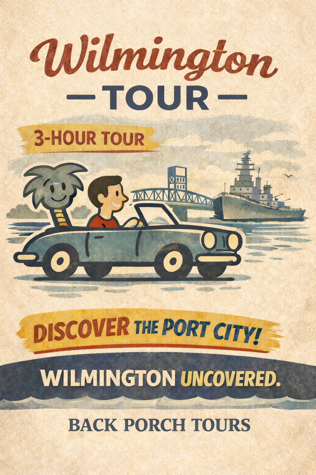 3-Hr: Experience Wilmington, NC - Private Driving Tour of the "Port City"