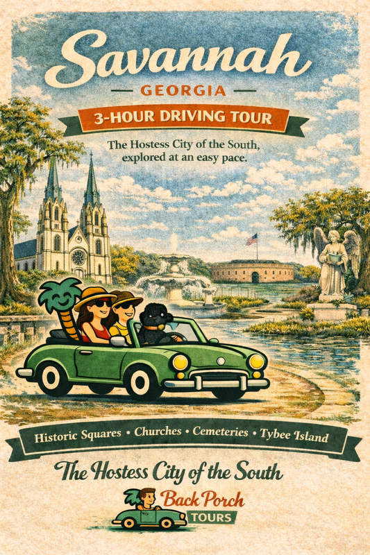 3-Hr: Uncover Savannah “The Hostess City of the South”