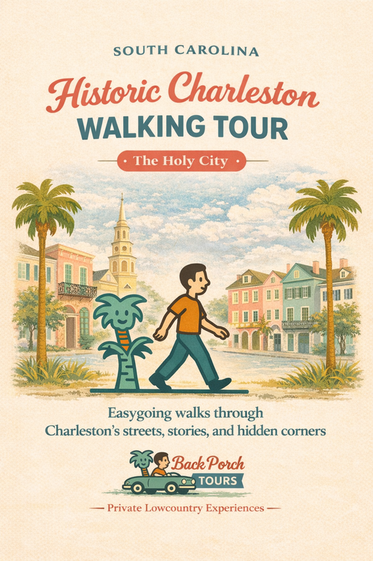 1 1/2-Hr: Private Walking Tour - The Charleston Highlights (Per Person)