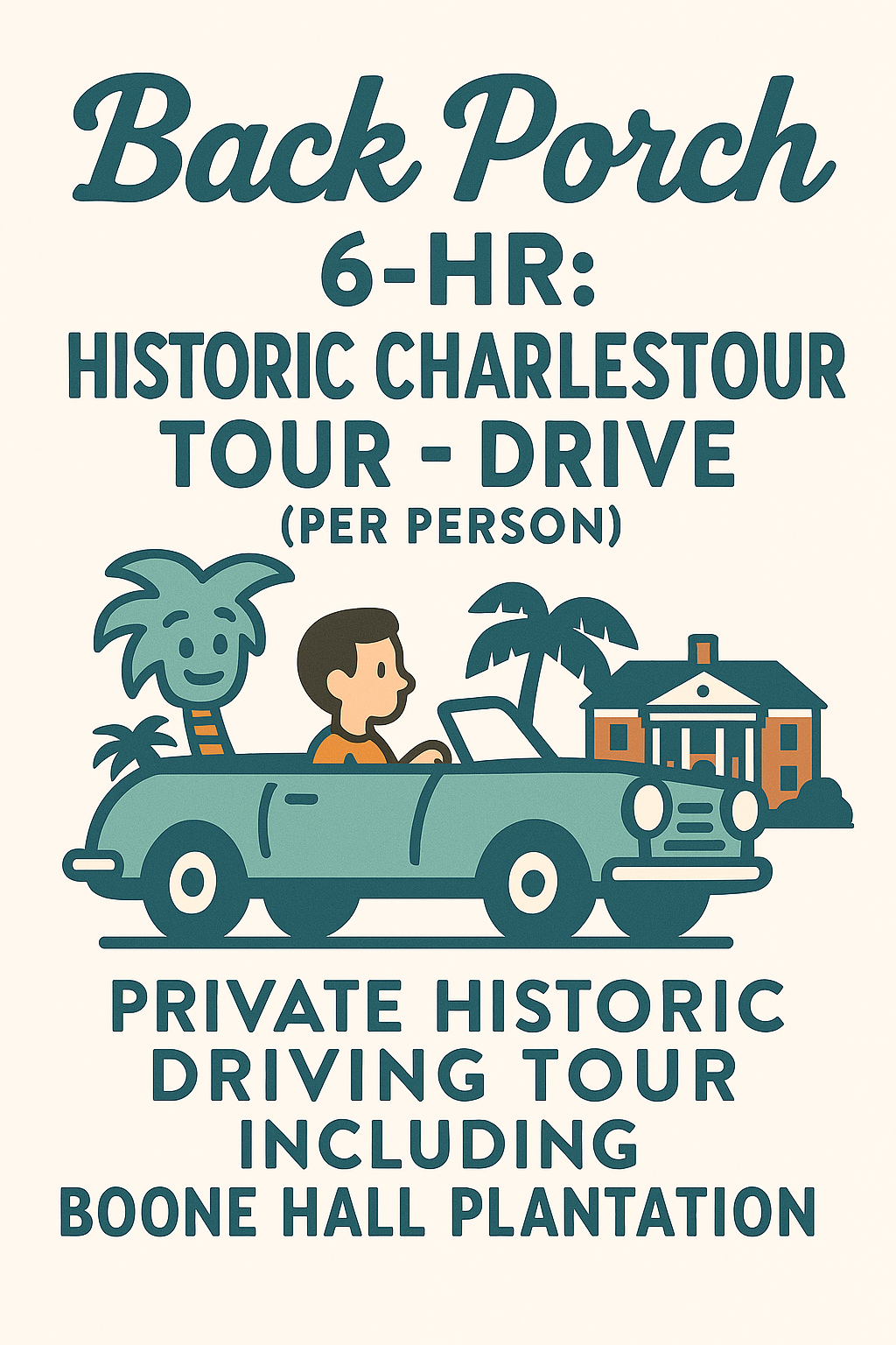 6-Hr: Deep Roots Historic Charleston Tour + Boone Hall Plantation (Per Person)