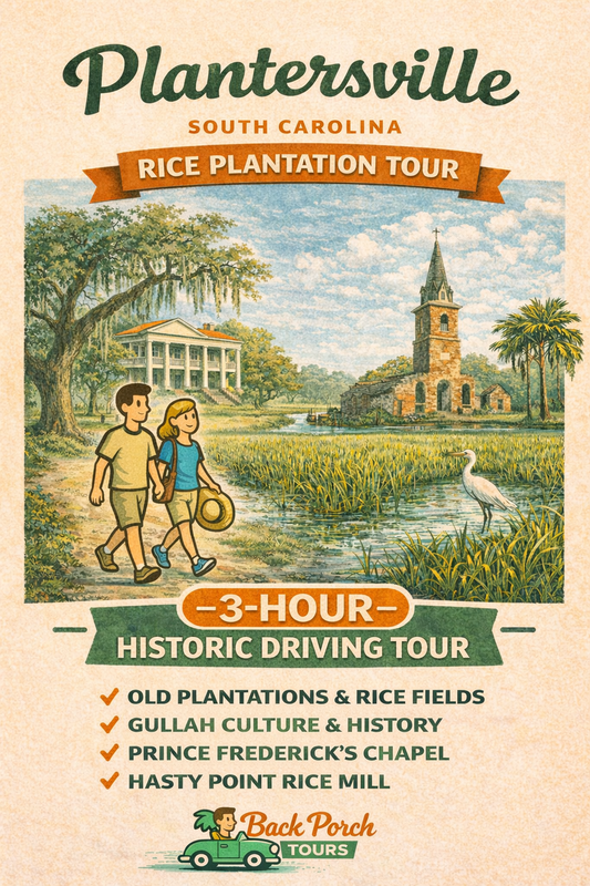 3-Hr: Explore Plantersville, South Carolina - Welcome to "The real plantation landscape"
